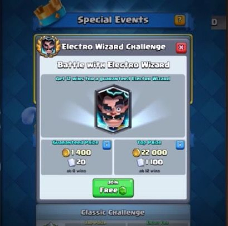 The Electro Wizard Challenge begins Friday, December 23 and will continue through the holiday weekend.