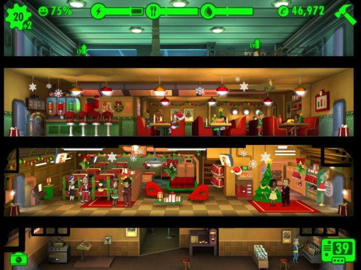 Fallout Shelter holiday update.