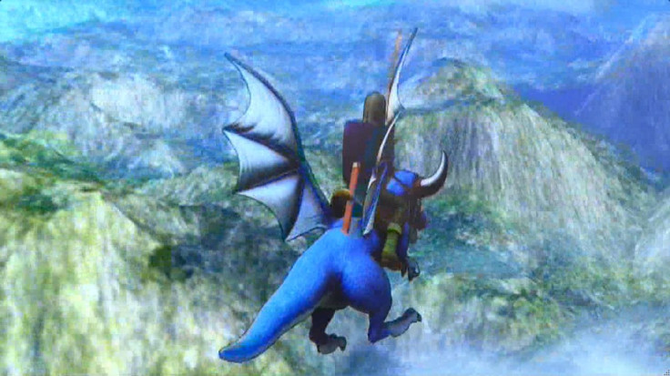 Flying Mount in Dragon Quest XI.