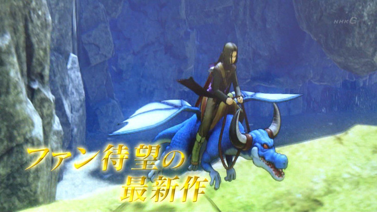 Flying Mount in Dragon Quest XI.