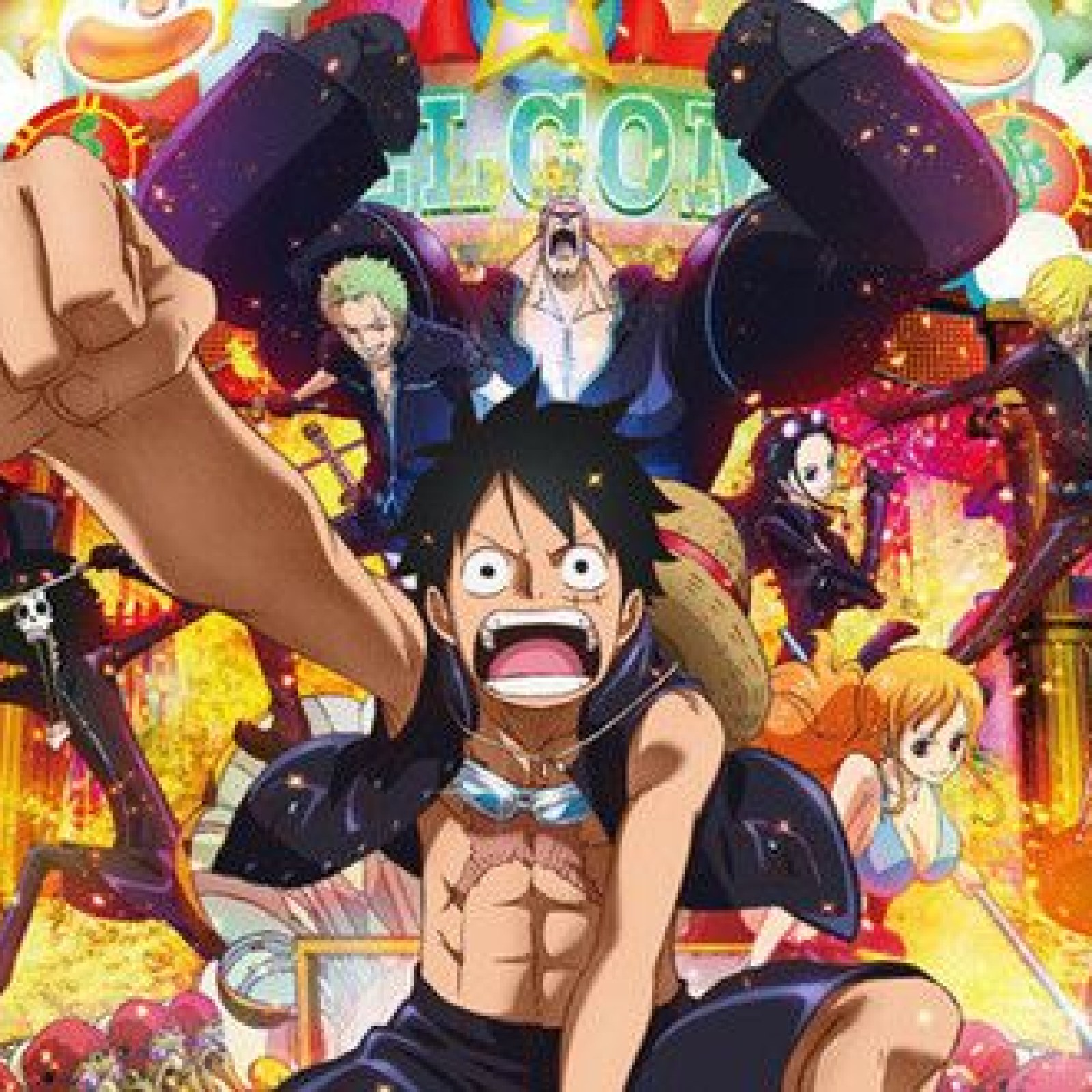 ONE PIECE FILM GOLD FESTIVAL POSTER  One piece movies, Piecings, One piece  anime