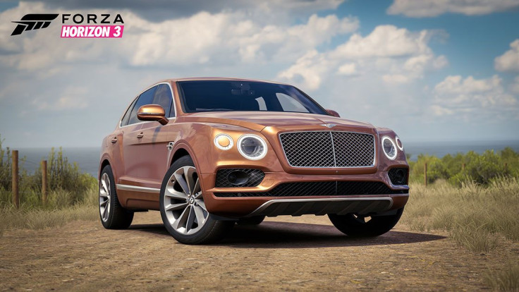 2016 Bentley Bentayga comes to Forza Horizon 3 in January Rockstar Car Pack.