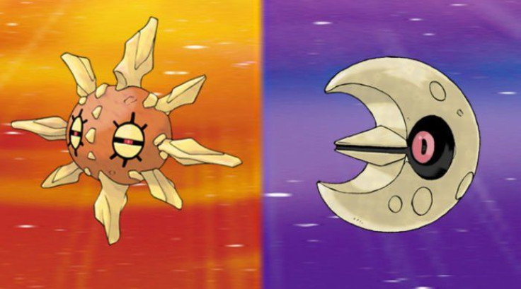 Solrock and Lunatone in Pokemon