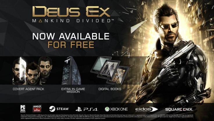 DLC for Deus Ex: Mankind Divided is now free for everyone