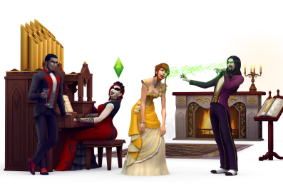 'Sims 4: Vampires' official render. 