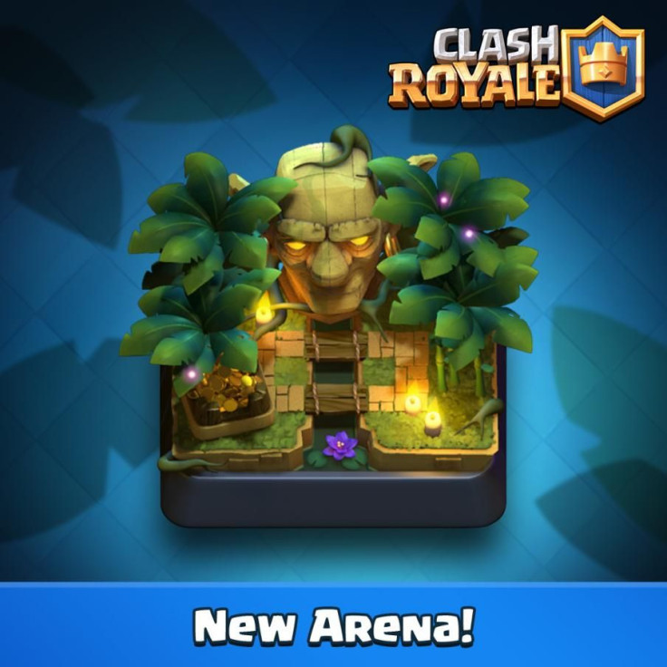 Clash Royale's Jungle Arena debut's January 13 alongside new Dart Goblin card release.