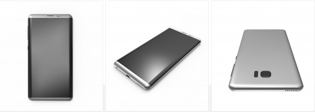 Samsung Galaxy S8 Render by an anonymous smartphone case vendor