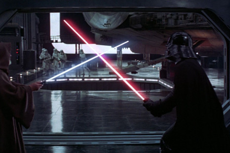 The lightsaber wielded in this scene has a long history with the 'Star Wars' series.