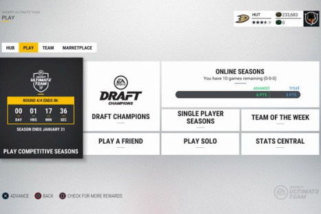 Hockey Ultimate Team Competitive Seasons is a new mode that was included in the latest patch for NHL 17. 