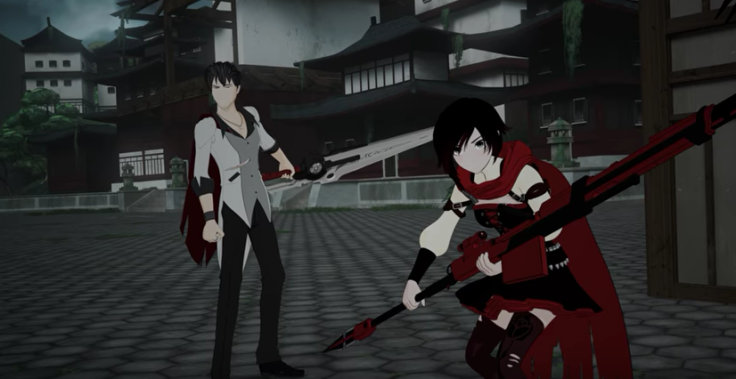 Ruby and her uncle Crow in 'RWBY' Volume 4