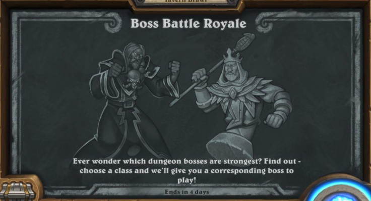 Boss Battle Royale chalkboard