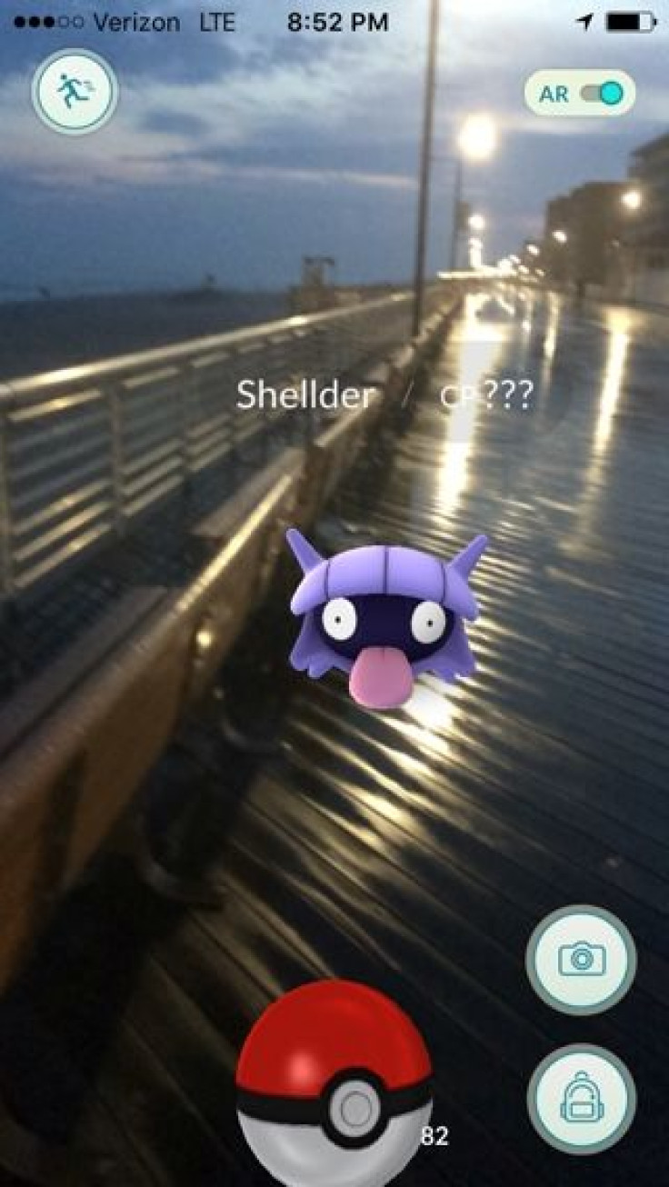 My first Shellder I ever caught