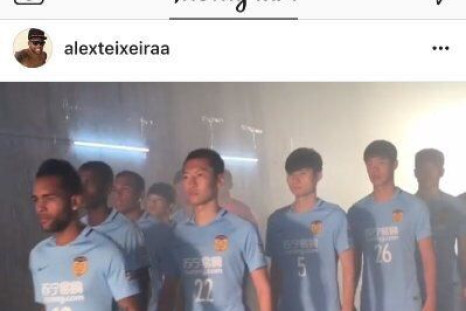 Alex Teixeira's Instagram insinuated that Chinese Super League teams will be in FIFA 18. 