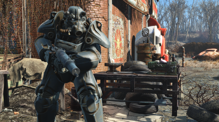 A Fallout 4 screenshot using the new texture pack on PC