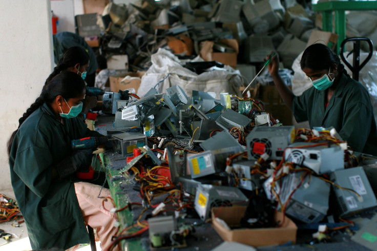 Japanese Olympic Committee members hope to collect enough "e-waste" to salvage 2 tons of usable platinum, gold and silver to forge the 2020 Olympic medals.