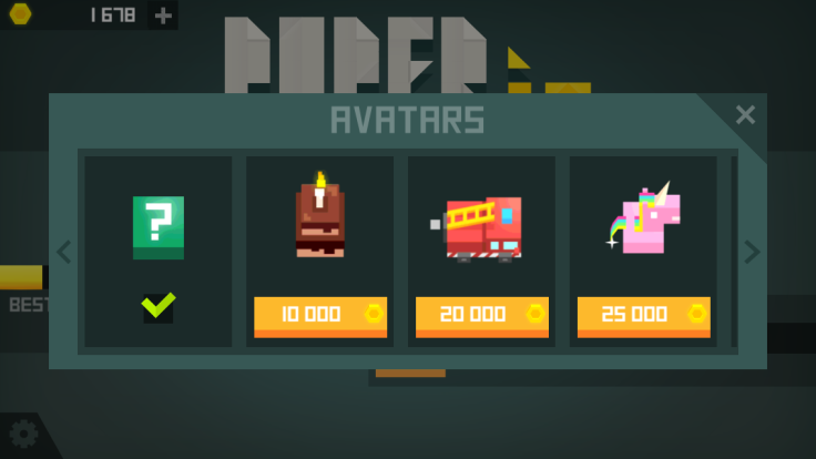 'Paper.io' has a store with tons of avatars. They cost a lot of coins, but they're purely cosmetic.