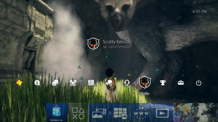 Custom wallpapers are coming to the PS4 in the 4.50 update