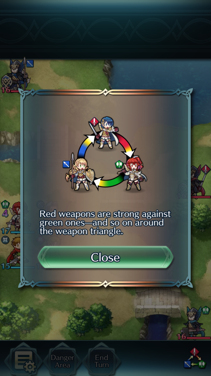 The Weapon Triangle returns in 'Fire Emblem Heroes'