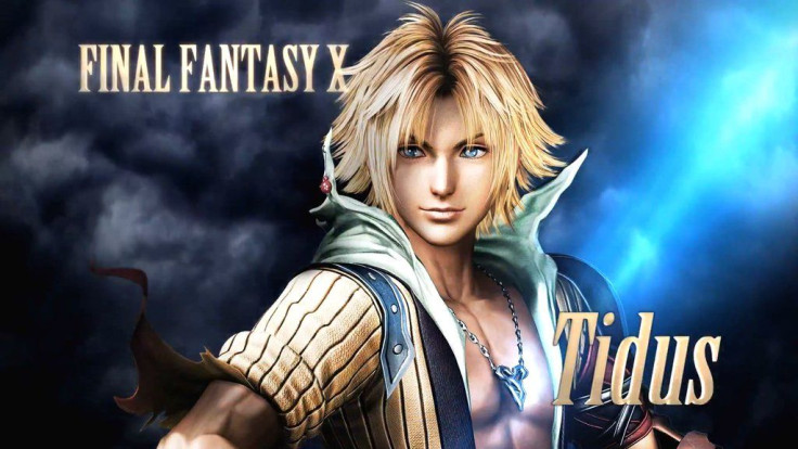 Tidus from Final Fantasy X in a Dissidia Final Fantasy trailer.