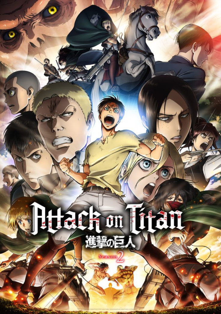 The new poster for 'Attack on Titan' Season 2