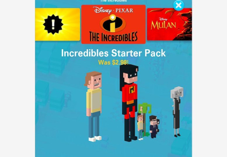 The Incredibles is the latest movie character collection to be added to Disney Crossy Road. The update released February 8, 2017. iDigitalTimes
