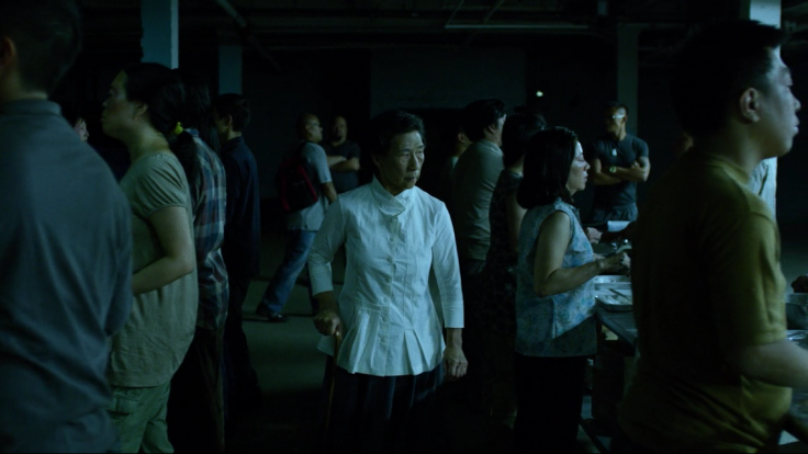 Madame Gao and her blind servants packing heroin. 