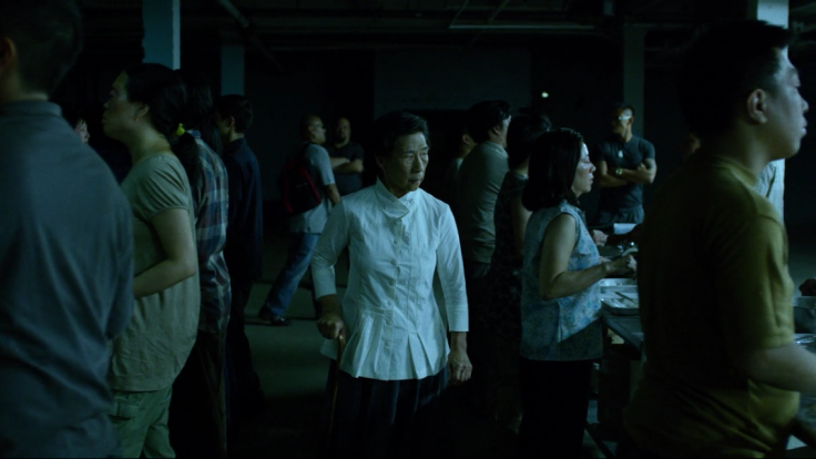 Madame Gao and her blind servants packing heroin.