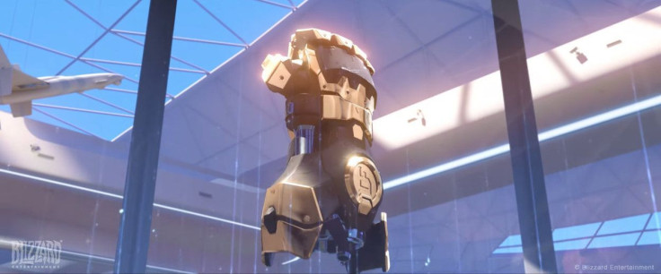 Doomfist from the opening cinematic.