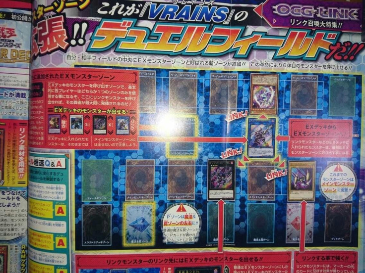 The duel field for the 'Yu-Gi-Oh!' TCG will change