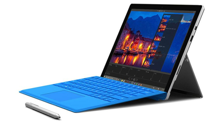 The title of this image on a French Microsoft site is “win10-feature-surface-pro-5-z," but is this the Surface Pro 5? It looks a lot like product displays for the currently available Surface Pro 4. Leaks, however, suggest a new tablet is in development.