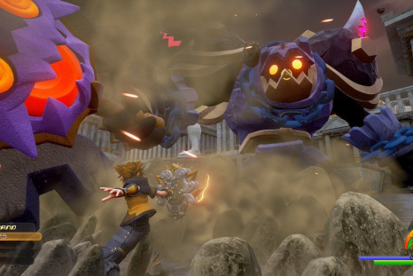 'Kingdom Hearts 3' has some pretty big Heartless, and this is a new one. Sora's Power Form can block its attacks. 'Kingdom Hearts 3' is in development for PS4 and Xbox One.
