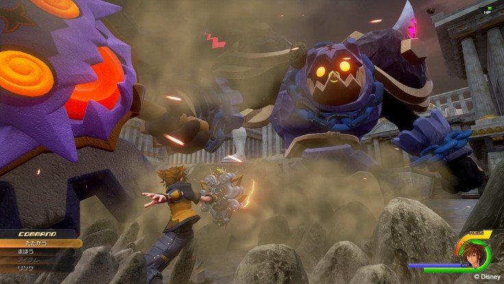 'Kingdom Hearts 3' has some pretty big Heartless, and this is a new one. Sora's Power Form can block its attacks. 'Kingdom Hearts 3' is in development for PS4 and Xbox One.