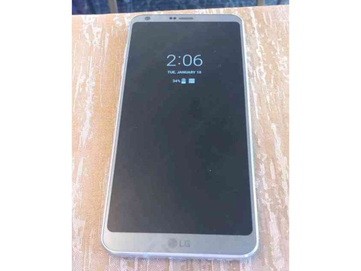 Leaked LG G6 front