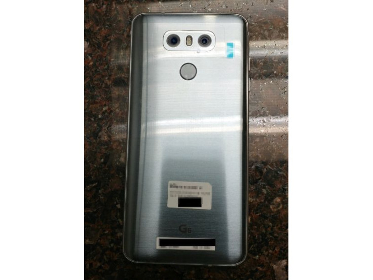 Leaked LG G6 rear 