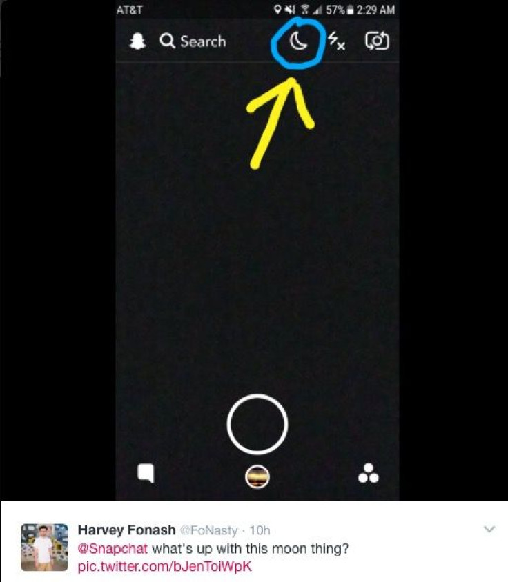 Users noticed a moon icon in Snapchat this week, but what does it mean?