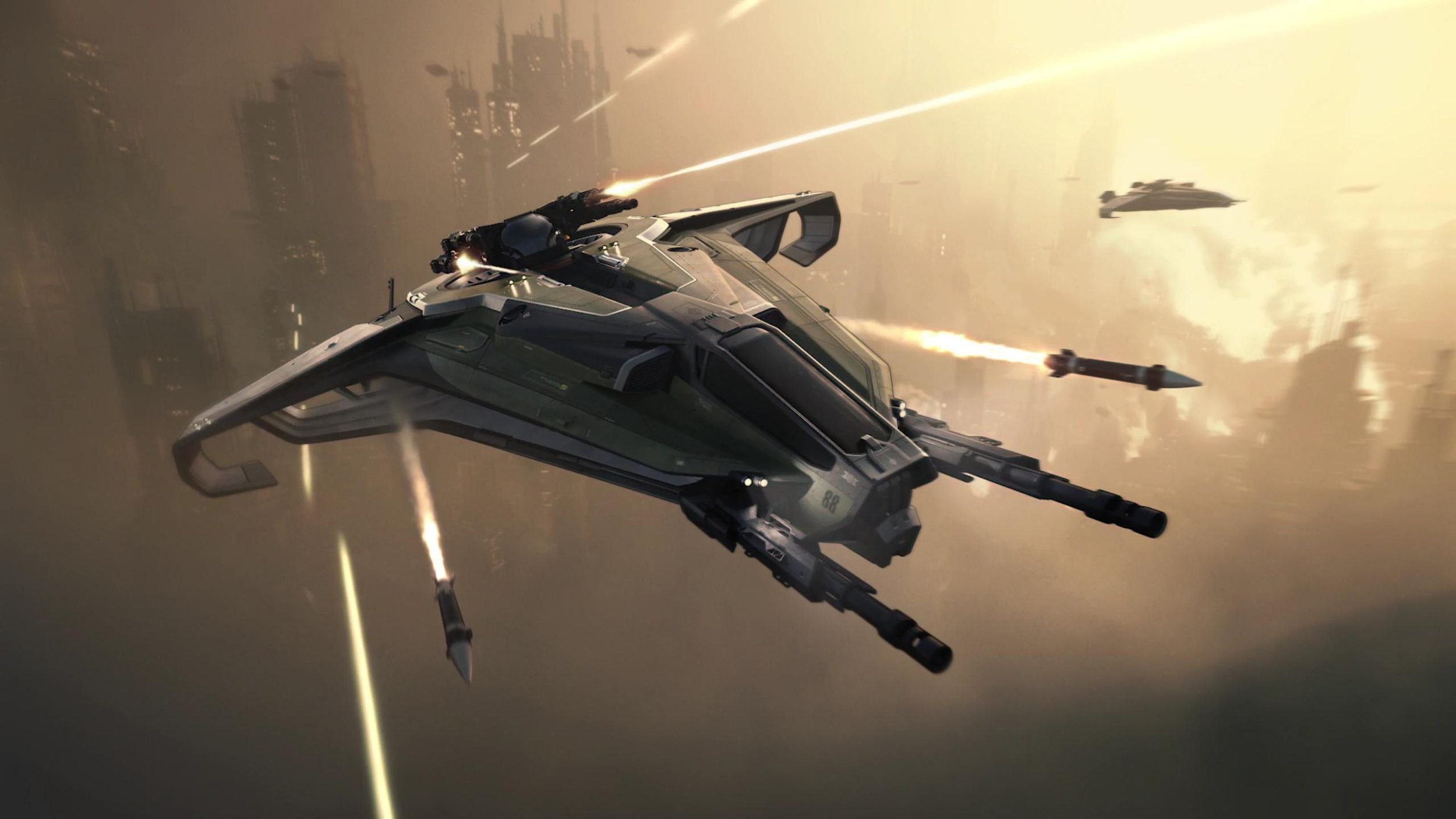 ‘Star Citizen’ Team Debuts Anvil Hurricane Ship & Reveals New ...