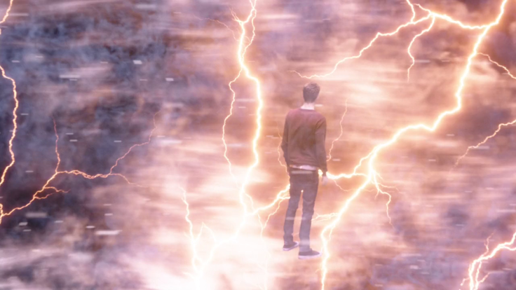 Barry inside the speed force. 