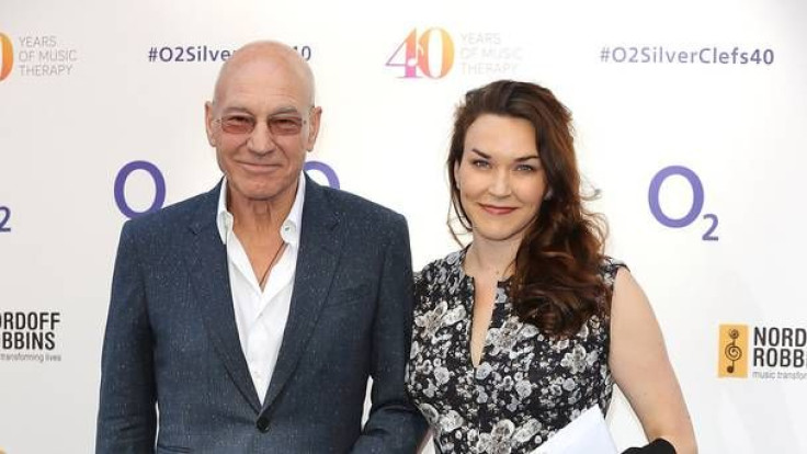 Patrick Stewart and his wife, Sunny Ozell. 