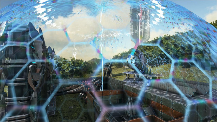 The Tek Forcefield costs a lot of resources, but it might be the most formidable form of base defense in all of 'Ark.'