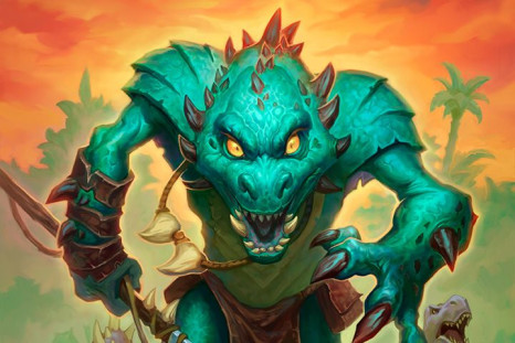 A new dinosaur from Hearthstone's next set