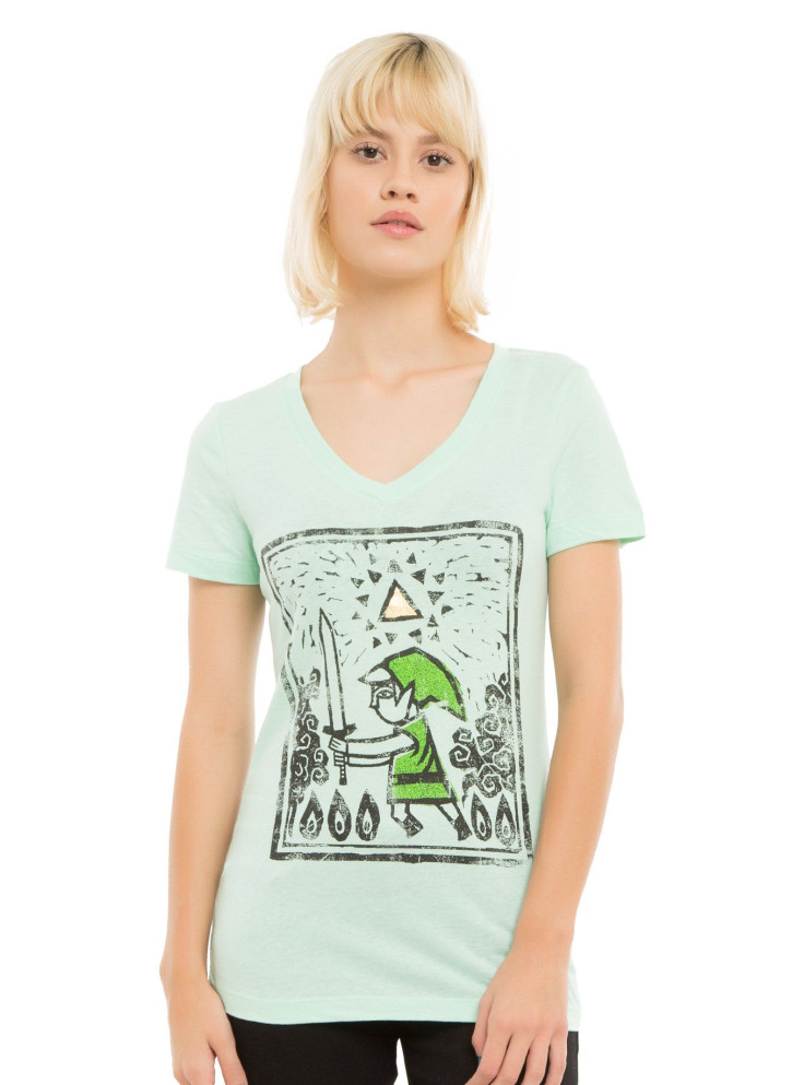 medieval design Link tee for women