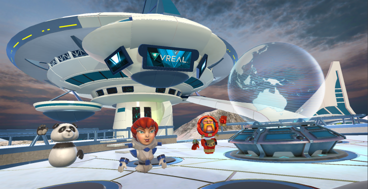 VREAL allows friends to meet up inside VR games