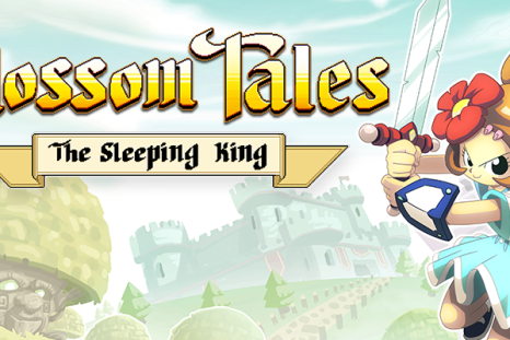 Blossom Tales: The Sleeping King logo.
