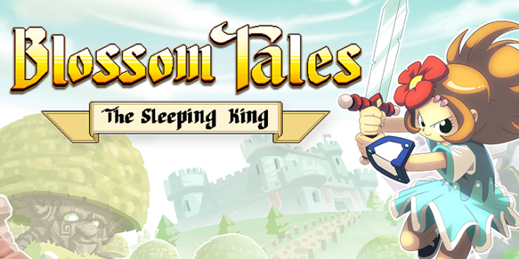 Blossom Tales: The Sleeping King logo.