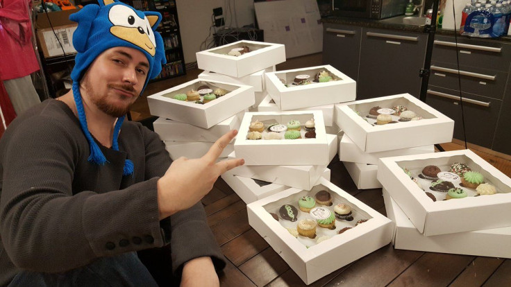Can Egoraptor eat all those cupcakes?