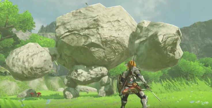 Rage against the Talus in The Legend of Zelda: Breath of the Wild. 