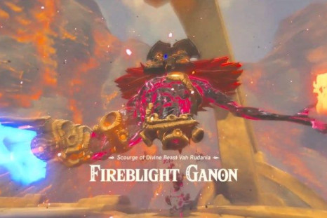 Breath of the Wild's Fireblight Ganon, the corruption young Link must face in the Divine Beast Vah Rudania dungeon. 