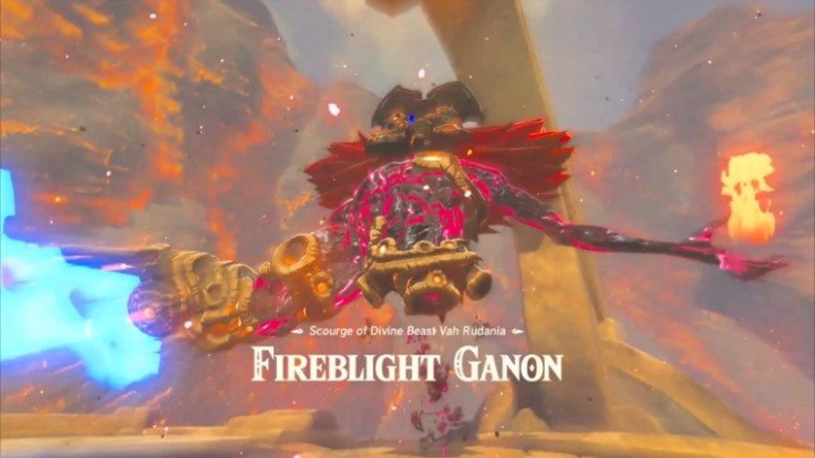 Breath of the Wild's Fireblight Ganon, the corruption young Link must face in the Divine Beast Vah Rudania dungeon. 
