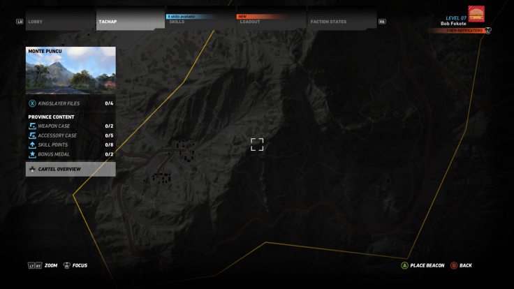 The location of the Digital Scope in Ghost Recon Wildlands