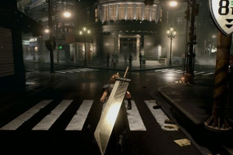 Cloud hits the streets of Midgar in Square Enix's 'Final Fantasy VII Remake.'